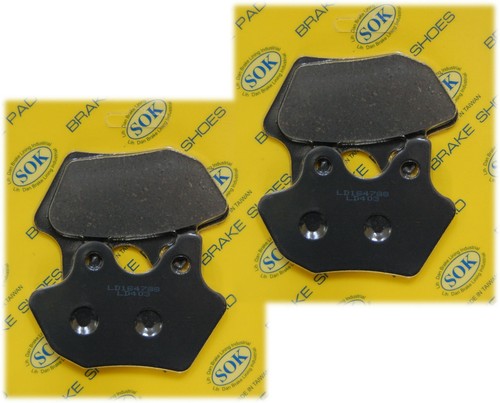 Front rear brake pads - brake,