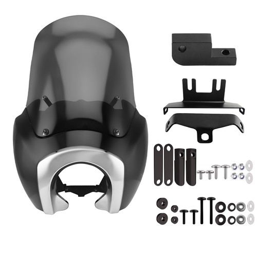 Front headlight fairing - front, 15"